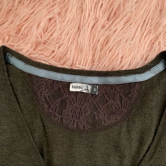 Aritzia Talula Olive Green Cotton Vest - Picture 3 of 4